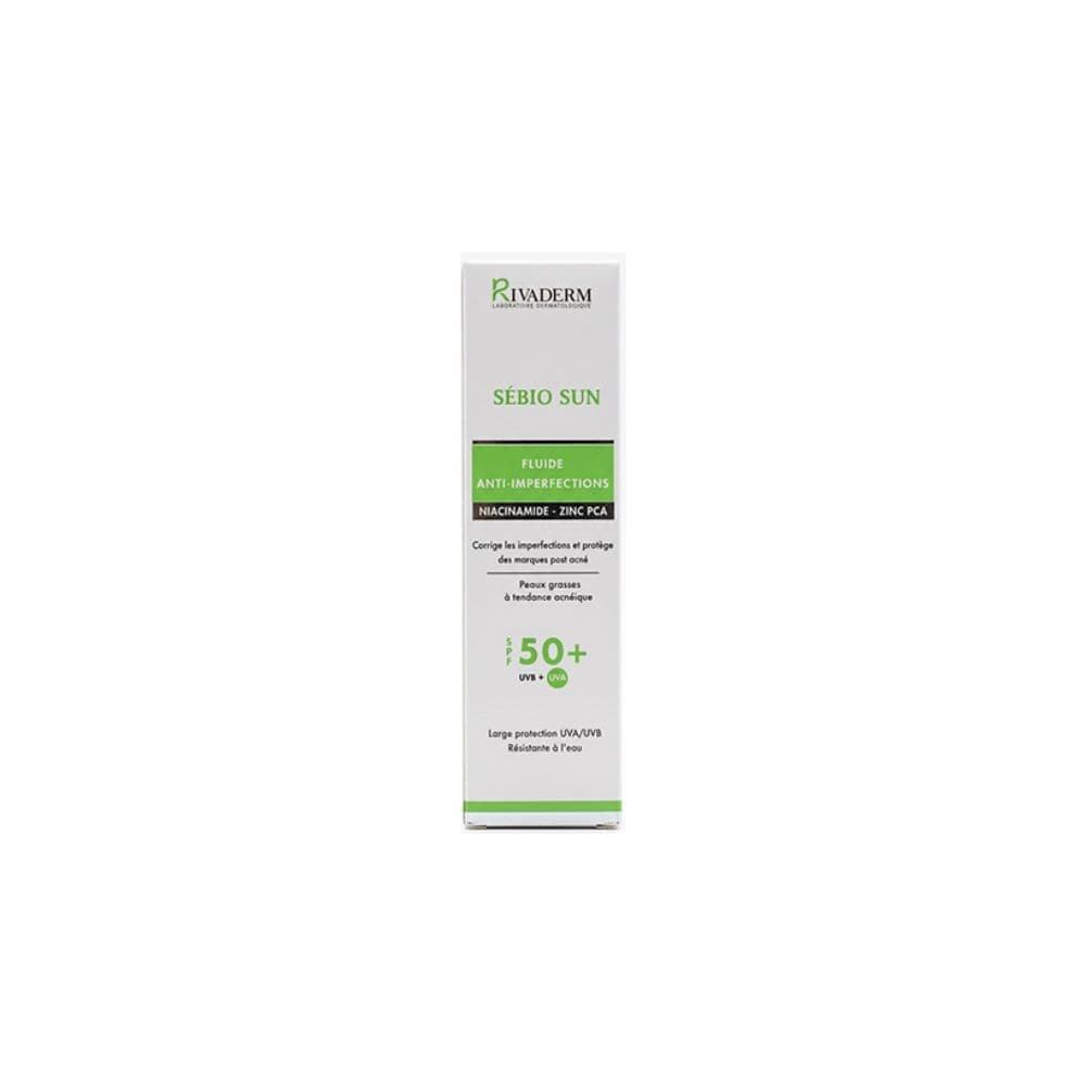 Rivaderm Sebio Sun Fluide Anti Imperfection Spf50+ 50gr
