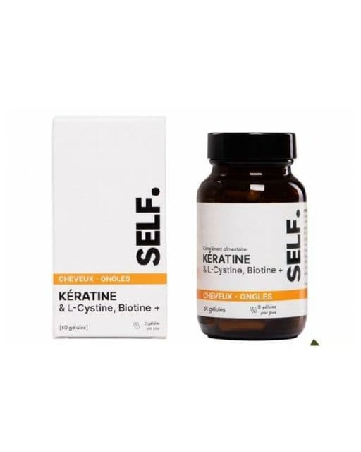 Self Nutricare Keratine L-cystine Biotine + 60 Gelules