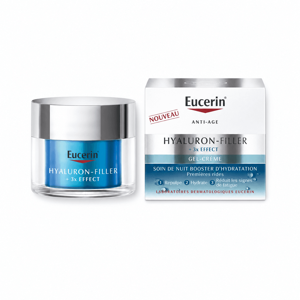 Eucerin Hyaluron Filler 3 Effect GEL Creme Soin De Nuit 50ml