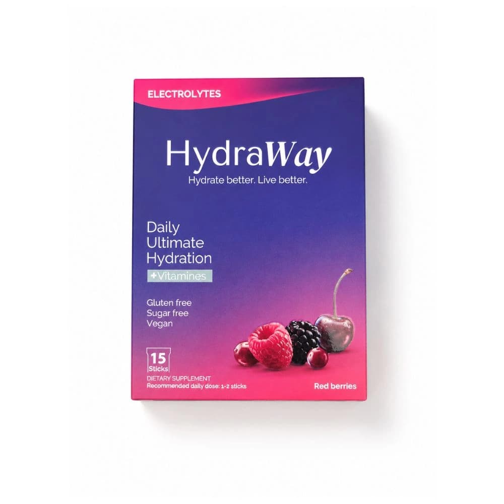 Hydraway Electrolytes – Fruits Rouges – 15 Sticks