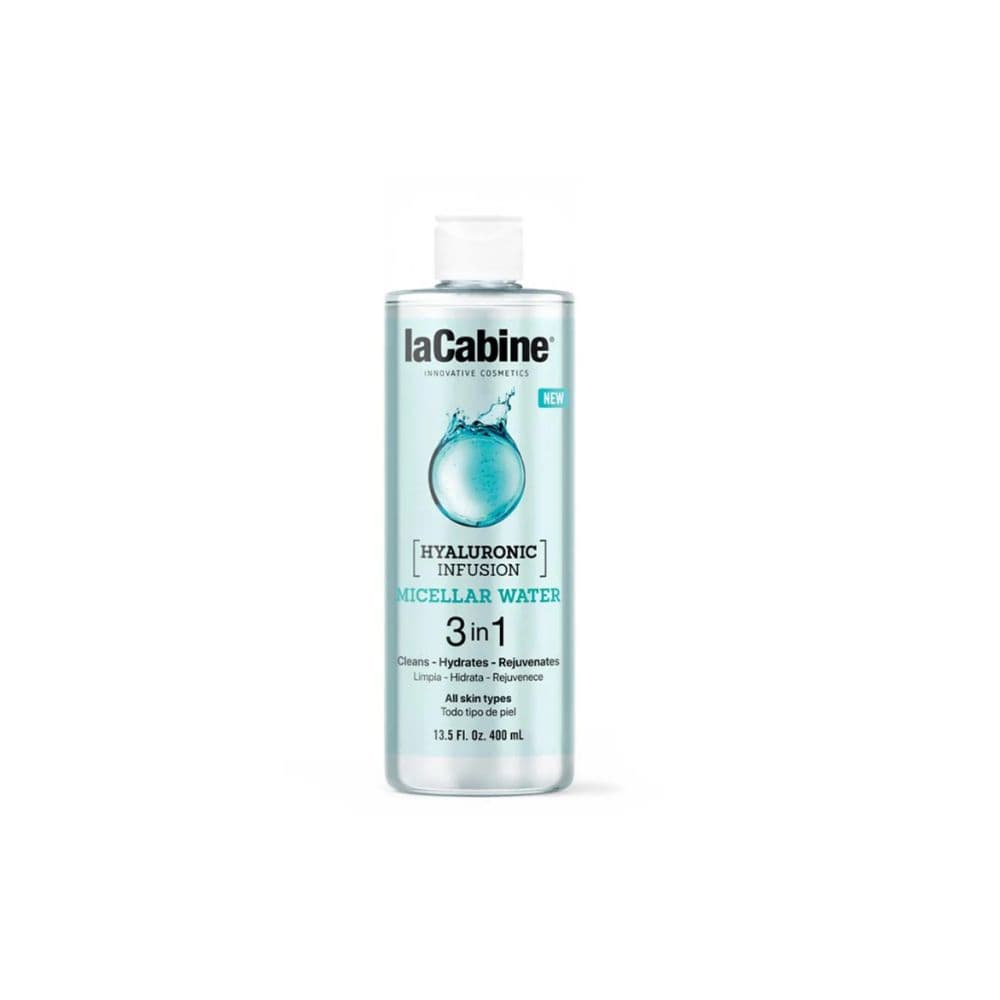 La Cabine Eau Micellaire 3 En 1 Hyaluronic Infusion 400ml Nettoyant Hydratant