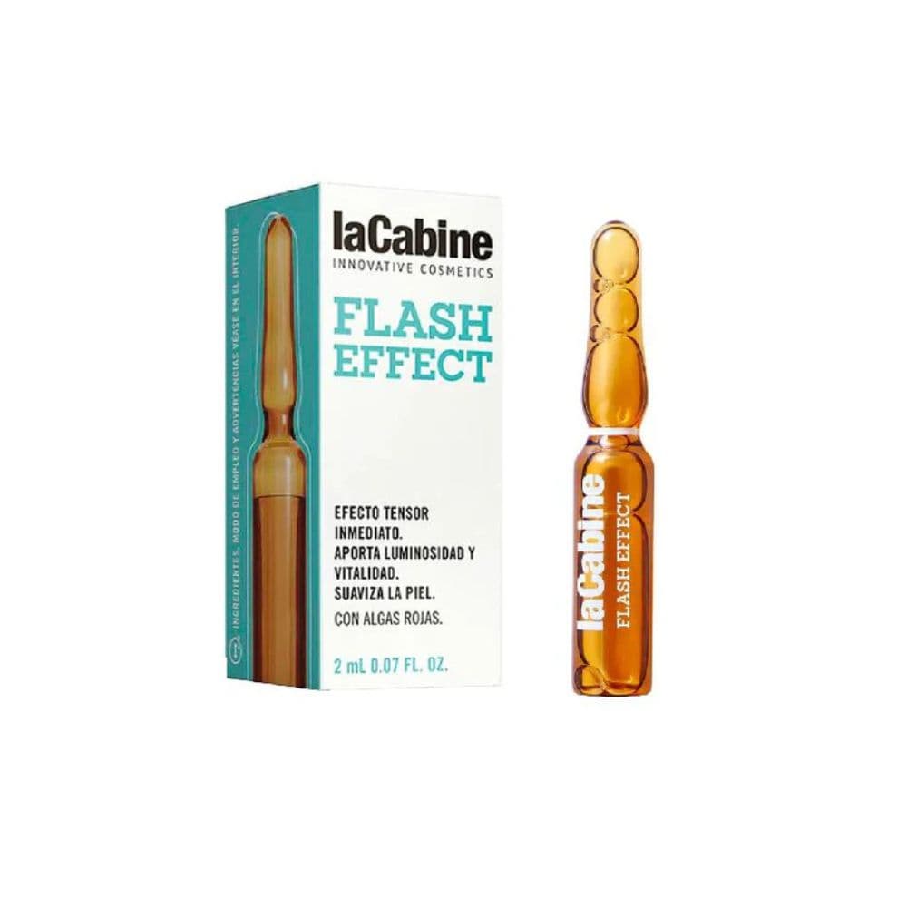 La Cabine Flash Effect 1 Ampoule X 2ml Eclat Instantane Unitaire