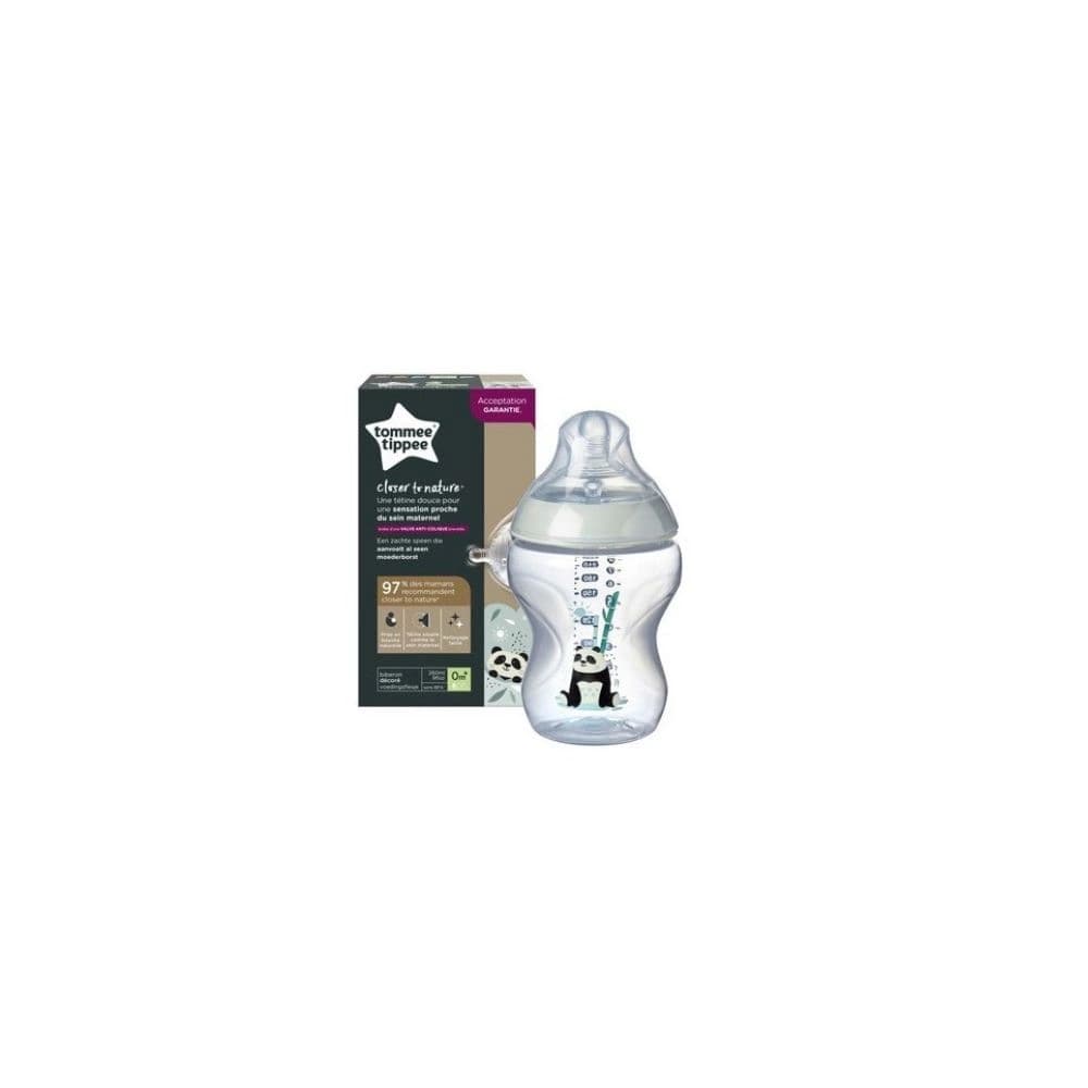 Tommee Tippee Biberon Plastique Vert Ctn 0m+ 260ml
