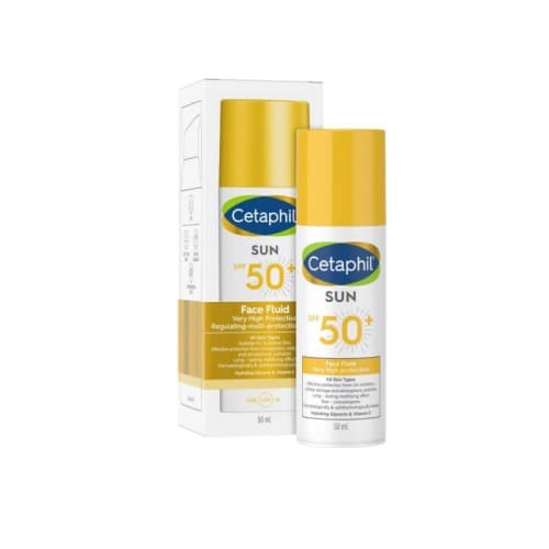 Cetaphil Sun Face Fluid Invisible Spf50+ 50ML