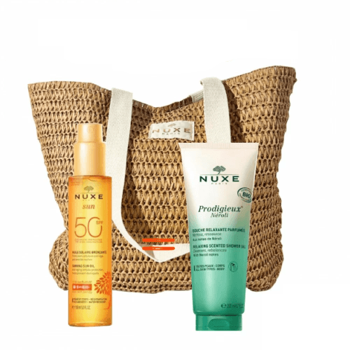 Nuxe Sun Sac Huile Bronzante SPF50 + Neroli...