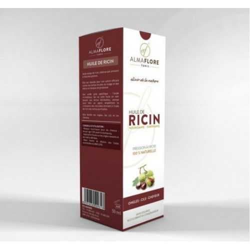 Almaflore Huile De Ricin Bio 50ML