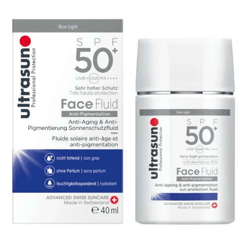 Ultrasun Face Fluid Anti Pigmentation Blue...