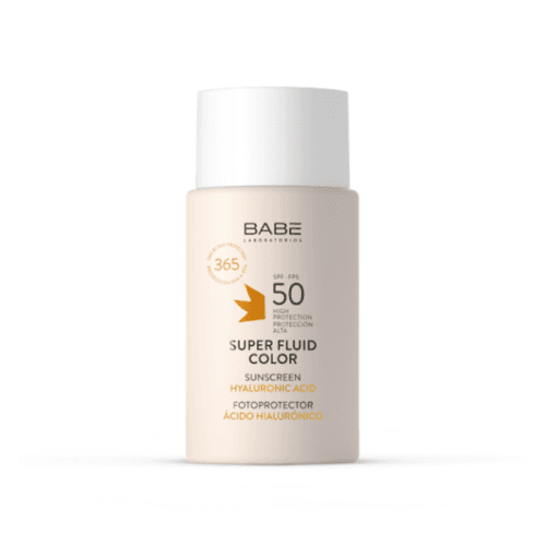 Babe Super Fluid Color Protection Solaire 50...