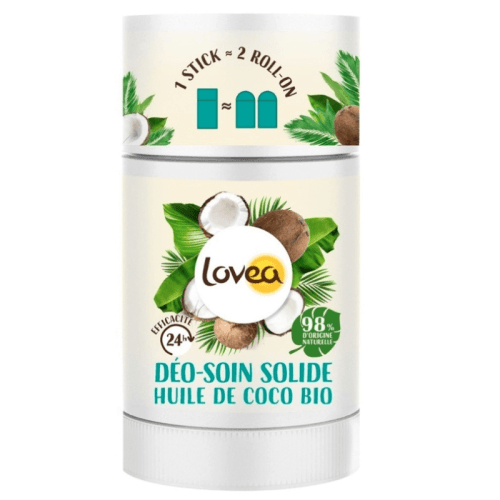 Lovea Deodorant Soin Solide Huile De Coco 50GR