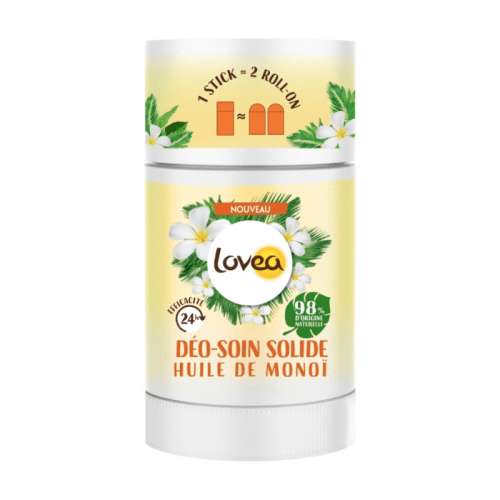 Lovea Deodorant Soin Solide Huile De Monoi 50GR