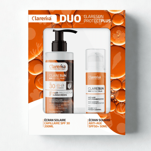 Coffret Solaire Clarenia Duo Ecran Antiage...
