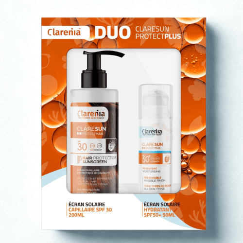 Coffret Solaire Clarenia Duo Écran Hydratant...