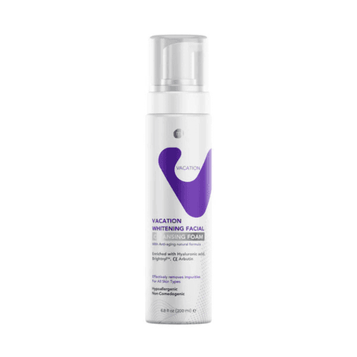 Vacation Mousse Nettoyante Visage Blanchissante...