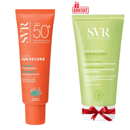 SVR Sun Secure Fluide Spf50+ 50ML+SEBIACLEAR...