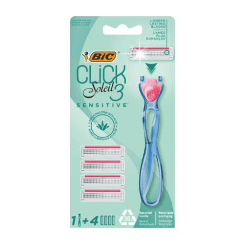 Bic Click 3 Soleil Sensitive Rasoirs Systeme...