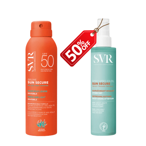 SVR Sun Secure Brume Spf50+ 200ML+SECURE Spray...
