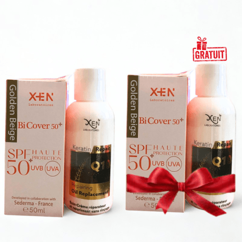 Xen Bicover Ecran Beige Dore SPF 50 + Lotion...