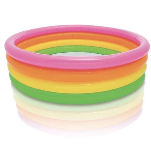 Jouet : Piscine Sunset Glow XL Intex 56441NP 168 X 168 X 46 Cm