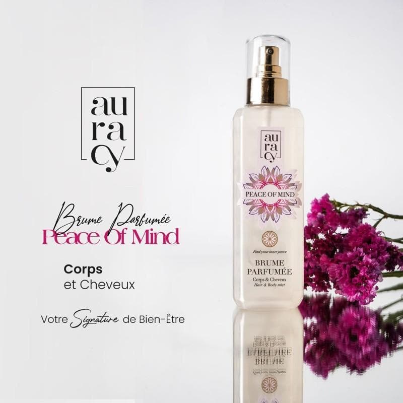 Auracy Brume Parfumee Peace Of Mind Rose 250ml