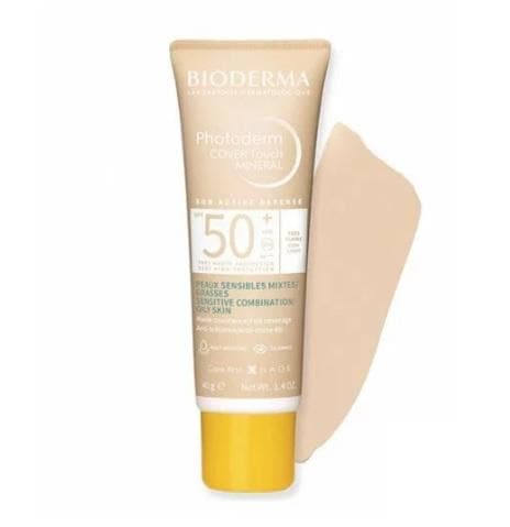 Bioderma Photoderm Cover Touch Mineral Spf50+ Tres Claire