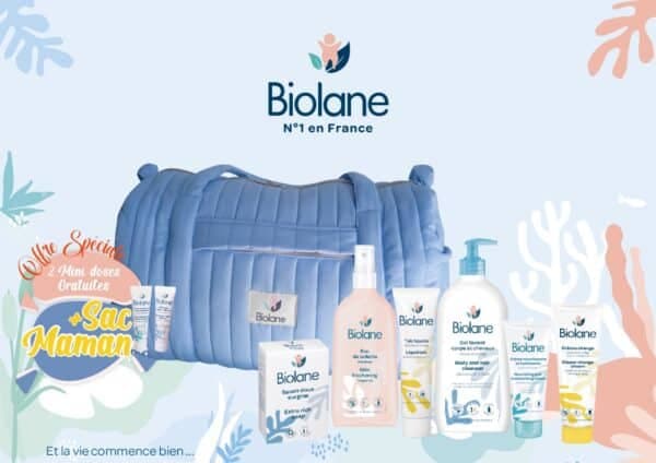 Biolane Sac Maman Matelasse Bleu Vide