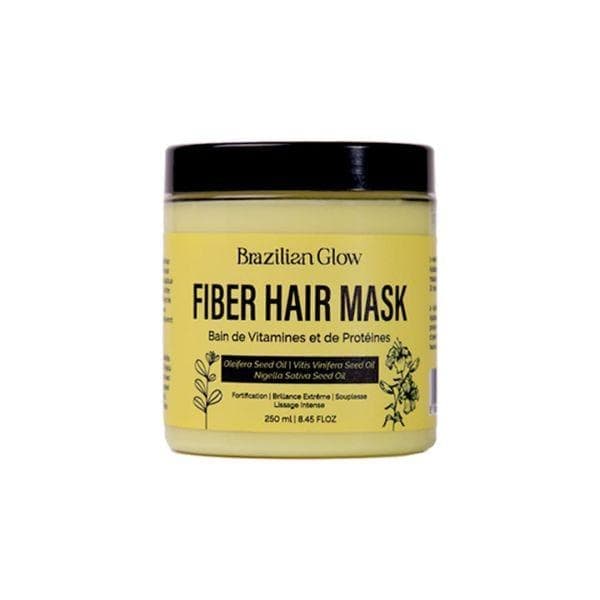 Brazilian Glow Fiber Hair Mask Bain De Vitamines Et Proteines 250 ML (date Exp 09/2026)
