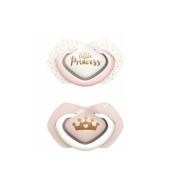 Canpol Babies 2 Sucette Universelle 6-18M Royal Baby Rose