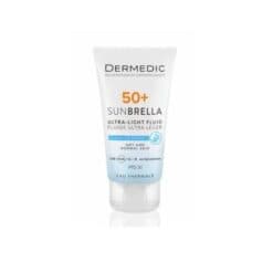 Dermedic Sunbrella Ecran Fluide Ultra Leger SPF 50+ Peaux Seche Et Normales Sensibles 40 ML