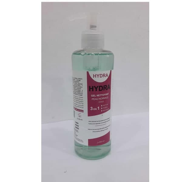 Hydra GEL Nettoyant Visage Peaux Normale 230 ML (emballages Defectueux )