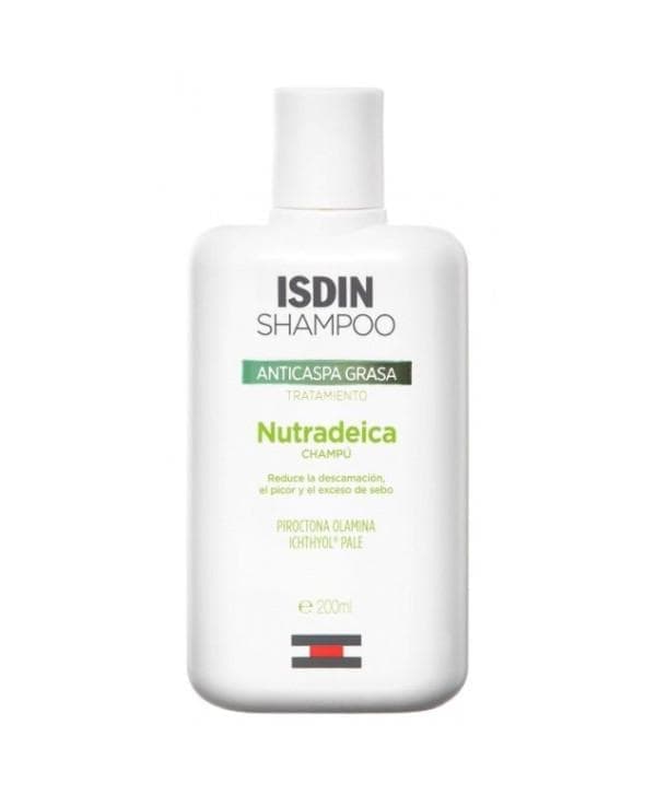 ISDIN Shampooing Anti-pelliculaire Pell/grasse Nutradeica 200ml