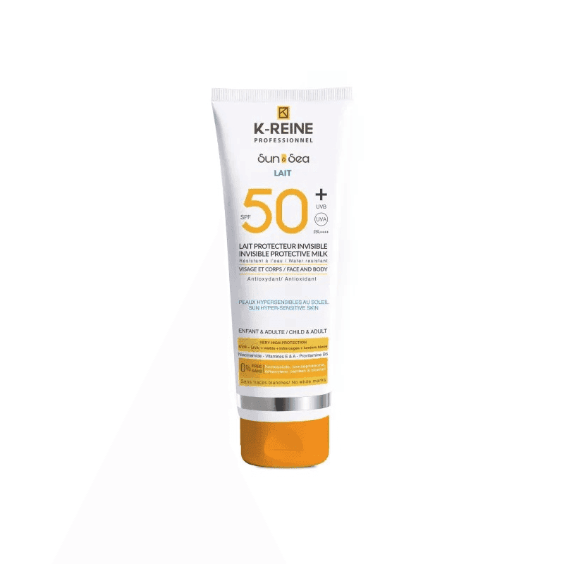 K-reine Lait Solaire Invisible Spf50+visage/corps 250ml