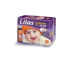 Lilas Confort Max Actif Couche Bebe T3 5-10kg B/28