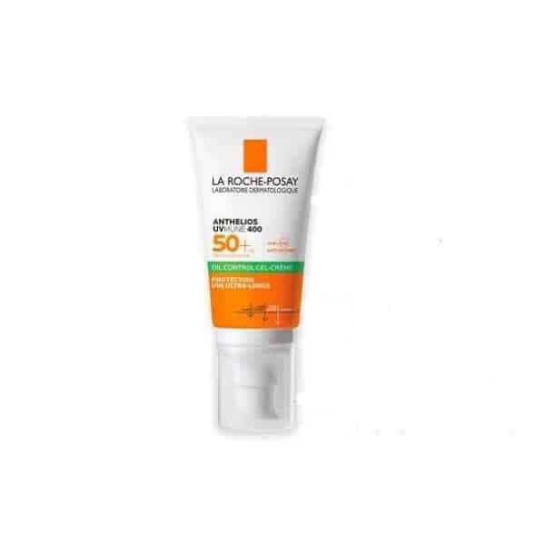 La Roche Posay Lot 2 Anthelios Oil Control Gel-creme Toucher Sec Spf50+ 50ml (date Proche 04/2026)