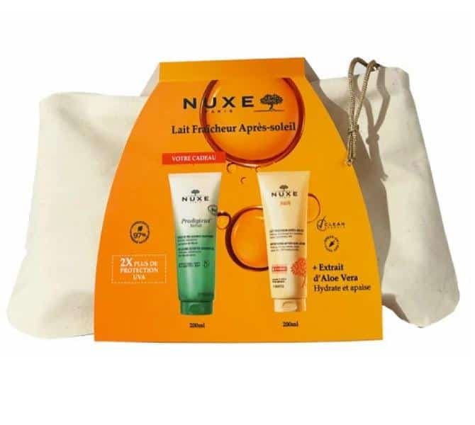 Nuxe Sun Trousse Lait Fraicheur Apres Soleil + Neroli Gelee De Douche 200ml