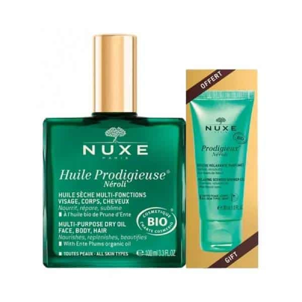Nuxe Huile Prodigieuse Neroli 100ml + Neroli GEL Douche 30ml