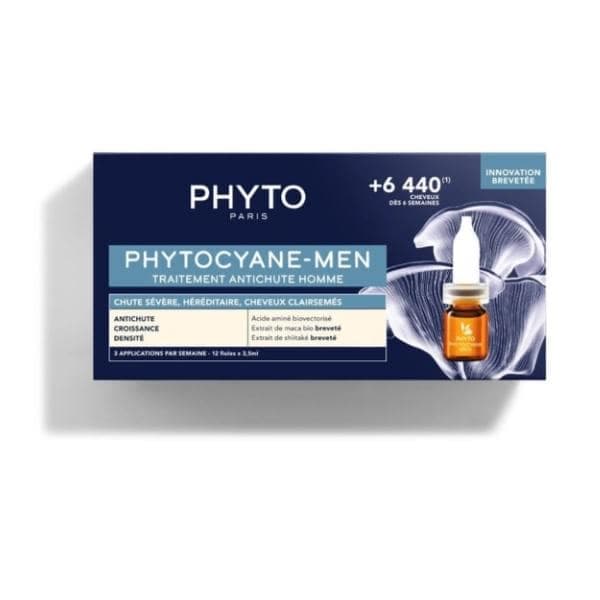 Phyto Phytocyane Traitement Antichute Severe Men 12 * 5ml