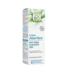So’bio Hydra Aloe Vera Creme Leger Hydrtante 24H 50ml