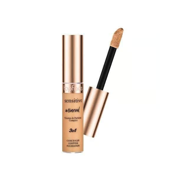 Topface Sensitive Mineral 3in1 Concealer Contour Foundation 006