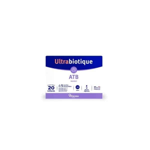 Vitavea Ultrabiotique Atb Protect 10 Gelules (date Proche 08/2026)