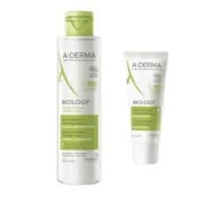 A-derma Kit Hydratation Peau Seche Creme Riche 40 ML + Eau Micellaire 200 ML