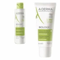A-derma Kit Hydratation Peau Grasses Creme Legere 40 ML + Eau Micellaire 200 ML