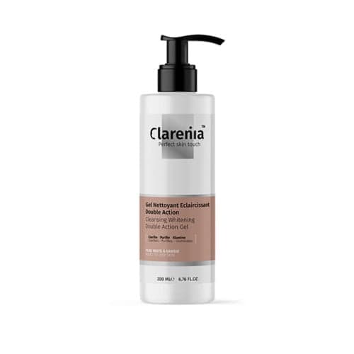 Clarenia GEL Nettoyant Eclaircissant 200 ML Peaux M.g (emballages Deffectueux)
