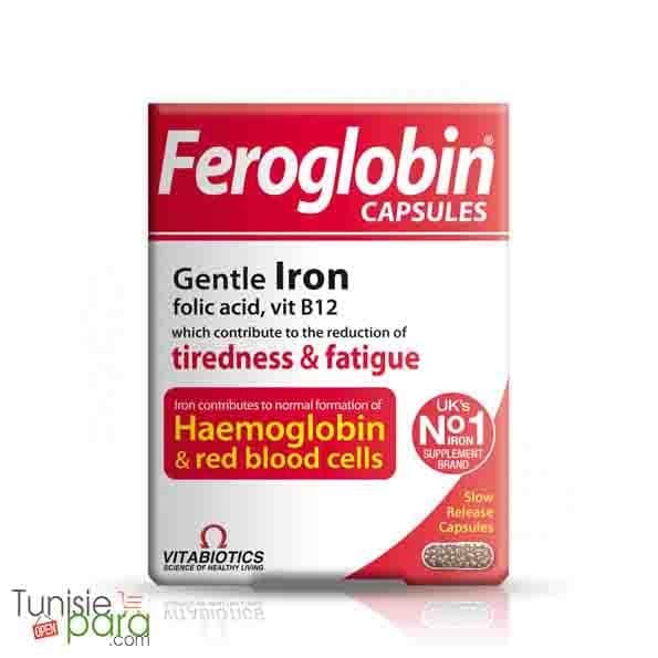 Vitabiotics Feroglobin B12 30 Capsules (date Proche 06/2026)