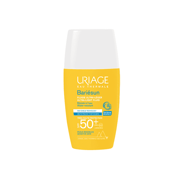 Uriage Bariesun Fluide Ultra-leger Spf50+, 30ml (date Proche 10/2026)