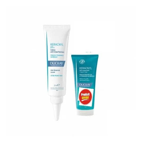 Ducray Keracnyl Pp+ Creme 30ML + Keracnyl GEL 40ML Offert