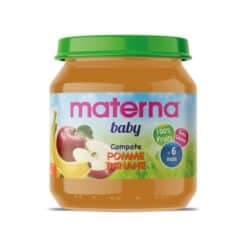Materna Compote Pomme Banane 130g