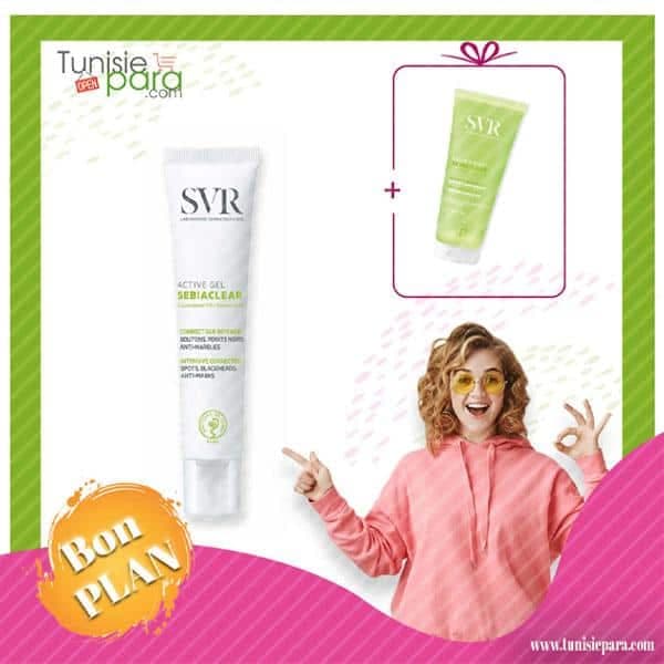 SVR Sebiaclear Pack Active GEL Correcteur Intensif + Sebiaclear GEL Moussant 55ml Offert