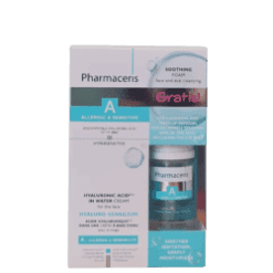 Pharmaceris Coffret A Hialuro-sensilium Creme Acide Hyaluronique 40ml+ Mini Mousse Nettoyante 50ml Gratuit