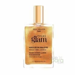 Tulsi Huile Seche Pailletee Gold 100ml