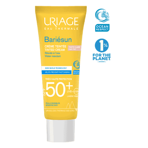 Uriage Bariesun Creme Solaire Teintee Claire SPF 50 +, 50ml (date Proche 09/2026)